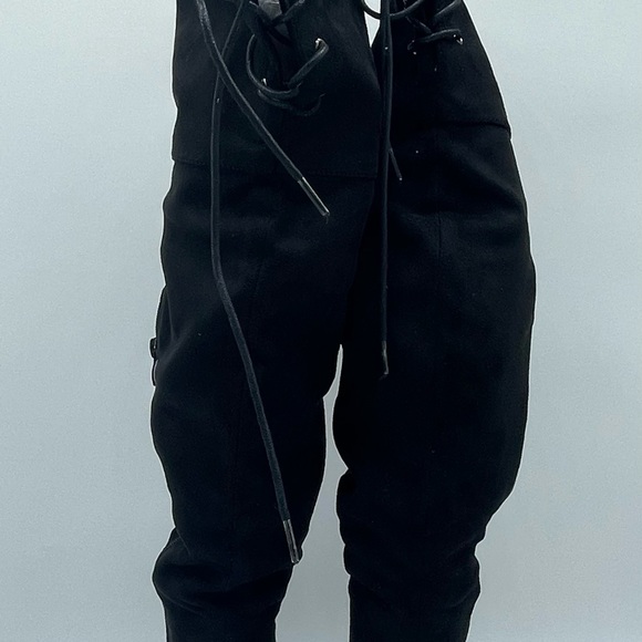 Kaptene Vanda-01 Womens Mid Heel Sueded Pointed Toe Boots - Picture 5 of 10